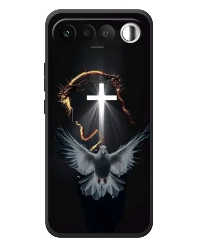Чехол для RealMe 16 5G с картинкой «Голубь и Свет»