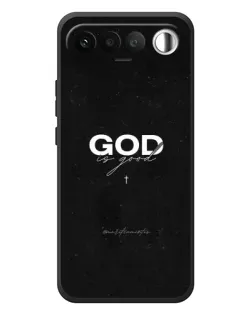 Чехол для RealMe 16 5G с картинкой «GOD — Бог над всем»