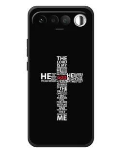 Чехол для RealMe 16 5G с картинкой «Текстовый крест»