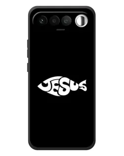 Чехол для RealMe 16 5G с картинкой «Рыба Jesus»