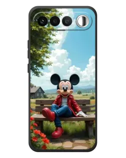Чохол для RealMe 16 5G з картинкою «Міккі на лавці»