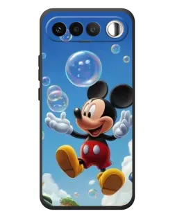 Чохол для RealMe 16 5G з картинкою «Mickey та мильні бульбашки»