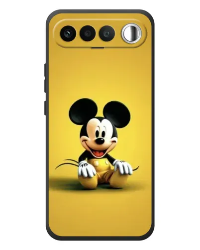 Чехол для RealMe 16 5G с картинкой «Микки на желтом» Чехол для RealMe 16 5G с картинкой «Микки на желтом»