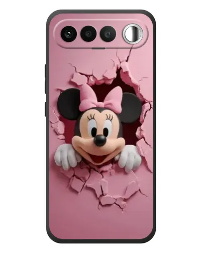 Чехол для RealMe 16 5G с картинкой «Минни сквозь стену» Чехол для RealMe 16 5G с картинкой «Минни сквозь стену»