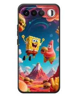 Чохол для RealMe 16 5G з картинкою «Космічний фастфуд»