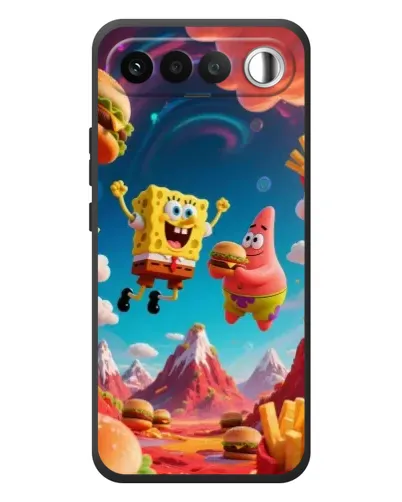 Чохол для RealMe 16 5G з картинкою «Космічний фастфуд» Чохол для RealMe 16 5G з картинкою «Космічний фастфуд»
