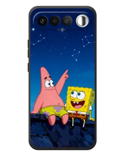 Чохол для RealMe 16 5G з картинкою «Губка Боб та Патрік вночі» Чохол для RealMe 16 5G з картинкою «Губка Боб та Патрік вночі»