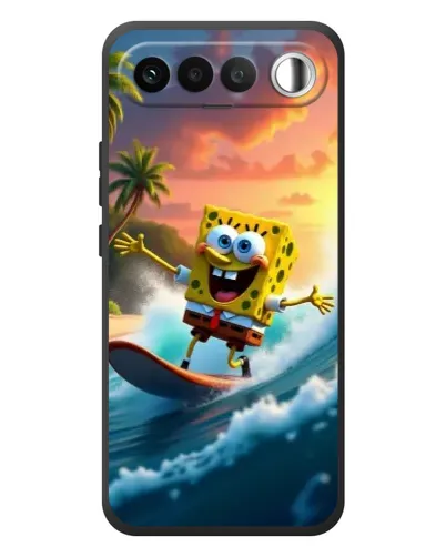 Чохол для RealMe 16 5G з картинкою «Губка Боб серфінгіст» Чохол для RealMe 16 5G з картинкою «Губка Боб серфінгіст»