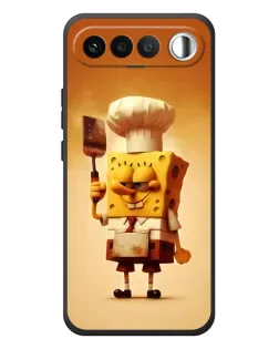 Чохол для RealMe 16 5G з картинкою «Губка Боб кухар»
