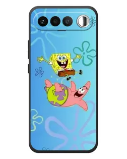 Чохол для RealMe 16 5G з картинкою «Спанч Боб та Патрік»
