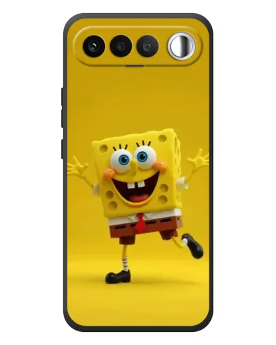 Чохол для RealMe 16 5G з картинкою «Позитивний Губка Боб» Чохол для RealMe 16 5G з картинкою «Позитивний Губка Боб»