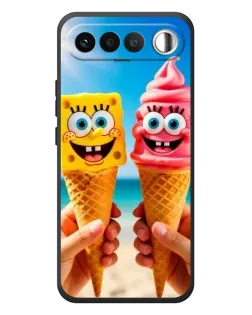 Чохол для RealMe 16 5G з картинкою «Спанч Боб морозиво»