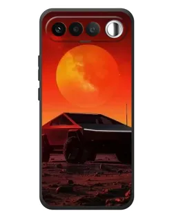 Чохол для RealMe 16 5G з картинкою «Cybertruck на Марсі»