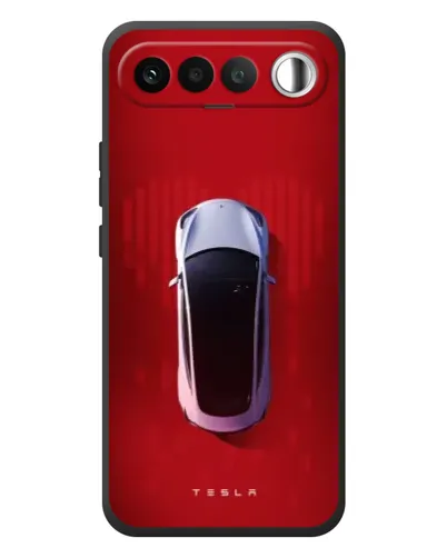 Чехол для RealMe 16 5G с картинкой «Tesla Top View» Чехол для RealMe 16 5G с картинкой «Tesla Top View»