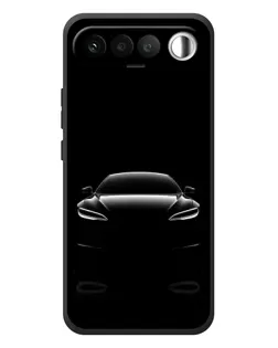 Чохол для RealMe 16 5G з картинкою «Силует Tesla Night»