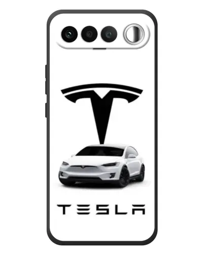 Чехол для RealMe 16 5G с картинкой «Tesla White Style» Чехол для RealMe 16 5G с картинкой «Tesla White Style»