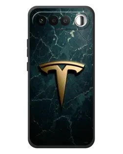 Чохол для RealMe 16 5G з картинкою «Мармурова Tesla Gold»