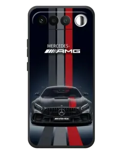 Чехол для RealMe 16 5G с картинкой «Mercedes — белый карбон» Чехол для RealMe 16 5G с картинкой «Mercedes — белый карбон»
