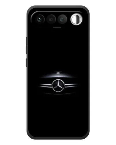 Чехол для RealMe 16 5G с картинкой «Mercedes — абстрактные линии»