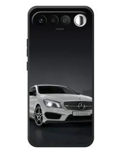 Чехол для RealMe 16 5G с картинкой «Mercedes AMG GT Silver»