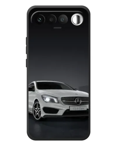 Чехол для RealMe 16 5G с картинкой «Mercedes AMG GT Silver»