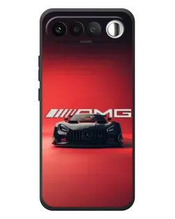 Чехол для RealMe 16 5G с картинкой «Mercedes AMG — красная линия»