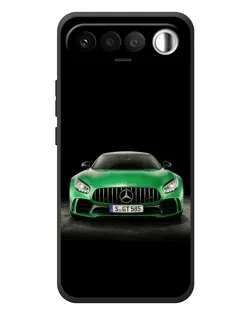 Чехол для RealMe 16 5G с картинкой «Mercedes — неоновый лого»