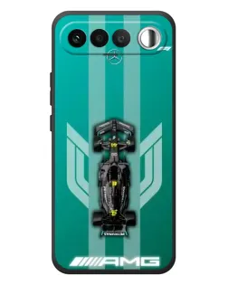 Чехол для RealMe 16 5G с картинкой «Mercedes AMG Petronas»