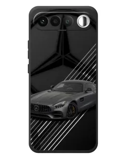 Чехол для RealMe 16 5G с картинкой «Mercedes AMG — графика»