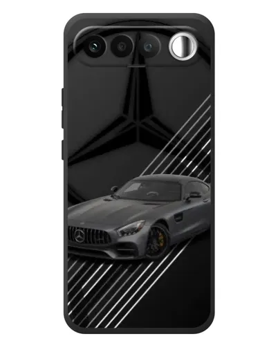 Чехол для RealMe 16 5G с картинкой «Mercedes AMG — графика»
