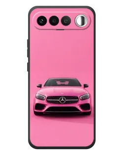 Чохол для RealMe 16 5G з картинкою «Рожевий Mercedes AMG»