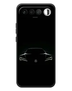 Чохол для RealMe 16 5G з картинкою «Mercedes — силует авто»