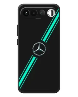 Чохол для RealMe 16 5G з картинкою «Спортивні лінії Mercedes»