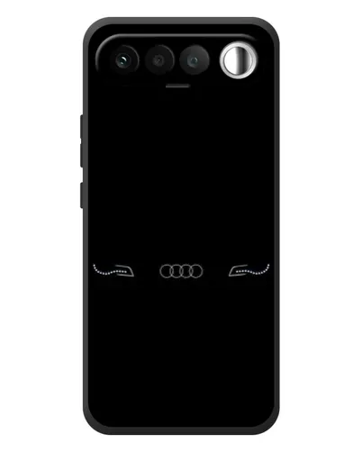 Чехол для RealMe 16 5G с картинкой «Audi — световой подпись»