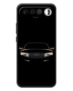Чохол для RealMe 16 5G з картинкою «Audi — нічний контур»