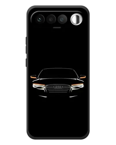 Чехол для RealMe 16 5G с картинкой «Audi — ночной контур»