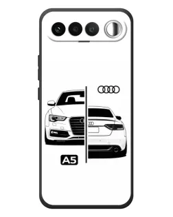 Чохол для RealMe 16 5G з картинкою «Audi — контрастний дизайн»