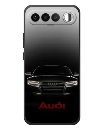 Чехол для RealMe 16 5G с картинкой «Audi — градиентный контур»