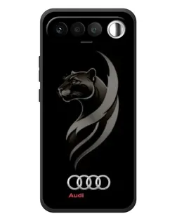 Чохол для RealMe 16 5G з картинкою «Графіка — пантера та Audi»