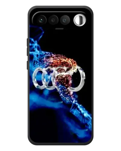 Чехол для RealMe 16 5G с картинкой «Энергия лого Audi»