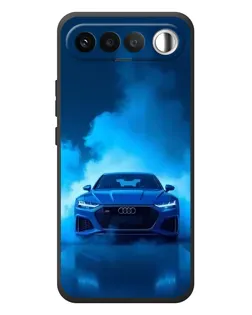 Чохол для RealMe 16 5G з картинкою «Audi — блакитна енергія»
