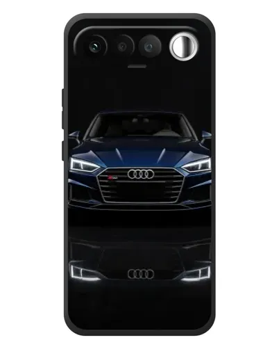 Чехол для RealMe 16 5G с картинкой «Audi — ночное отражение»