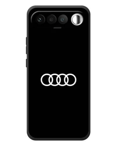 Чехол для RealMe 16 5G с картинкой «Audi White Logo»