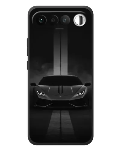Чехол для RealMe 16 5G с картинкой «Lamborghini симметрия дорог» Чехол для RealMe 16 5G с картинкой «Lamborghini симметрия дорог»
