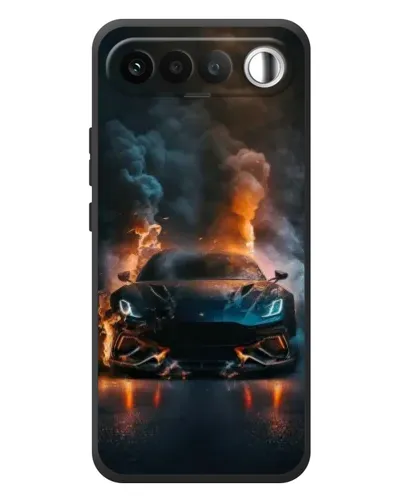 Чехол для RealMe 16 5G с картинкой «Lamborghini дымная эстетика» Чехол для RealMe 16 5G с картинкой «Lamborghini дымная эстетика»