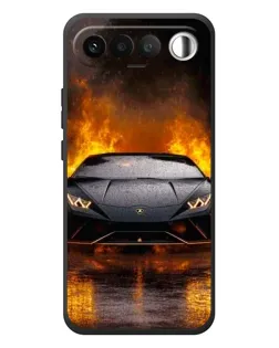 Чохол для RealMe 16 5G з картинкою «Lamborghini у вогні» Чохол для RealMe 16 5G з картинкою «Lamborghini у вогні»