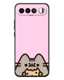 Чехол для RealMe 16 5G с картинкой «Pusheen и печенье» Чехол для RealMe 16 5G с картинкой «Pusheen и печенье»