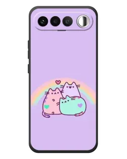 Чохол для RealMe 16 5G з картинкою «Веселкові Пушини»
