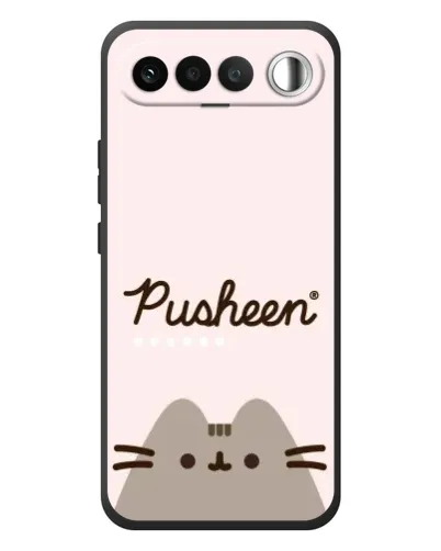 Чехол для RealMe 16 5G с картинкой «Pusheen логотип» Чехол для RealMe 16 5G с картинкой «Pusheen логотип»