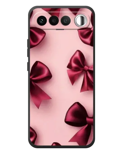 Чехол для RealMe 16 5G с картинкой «Бордовый атлас»